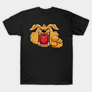 The laughing dog pointing at you T-Shirt